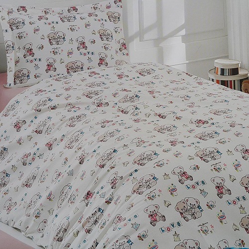Детски спален комплект  Влюбени мечета